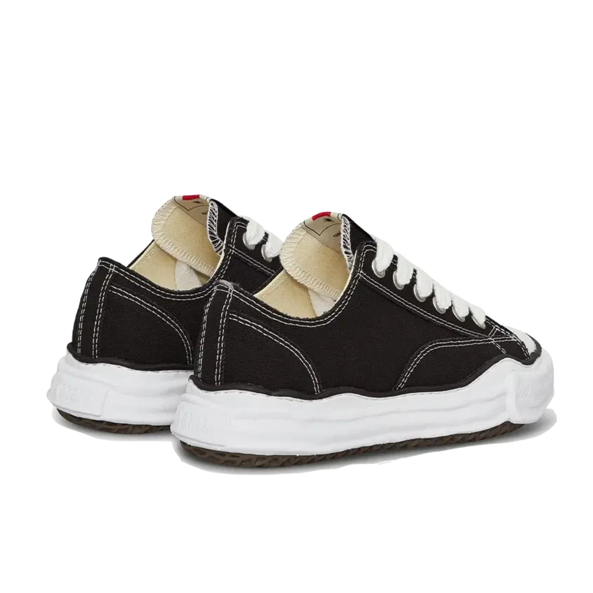 Maison Mihara Yasuhiro Peterson OG Sole Canvas Low Black