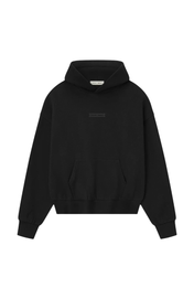 Fear of God Essentials Classic Fleece Hoodie Jet Black