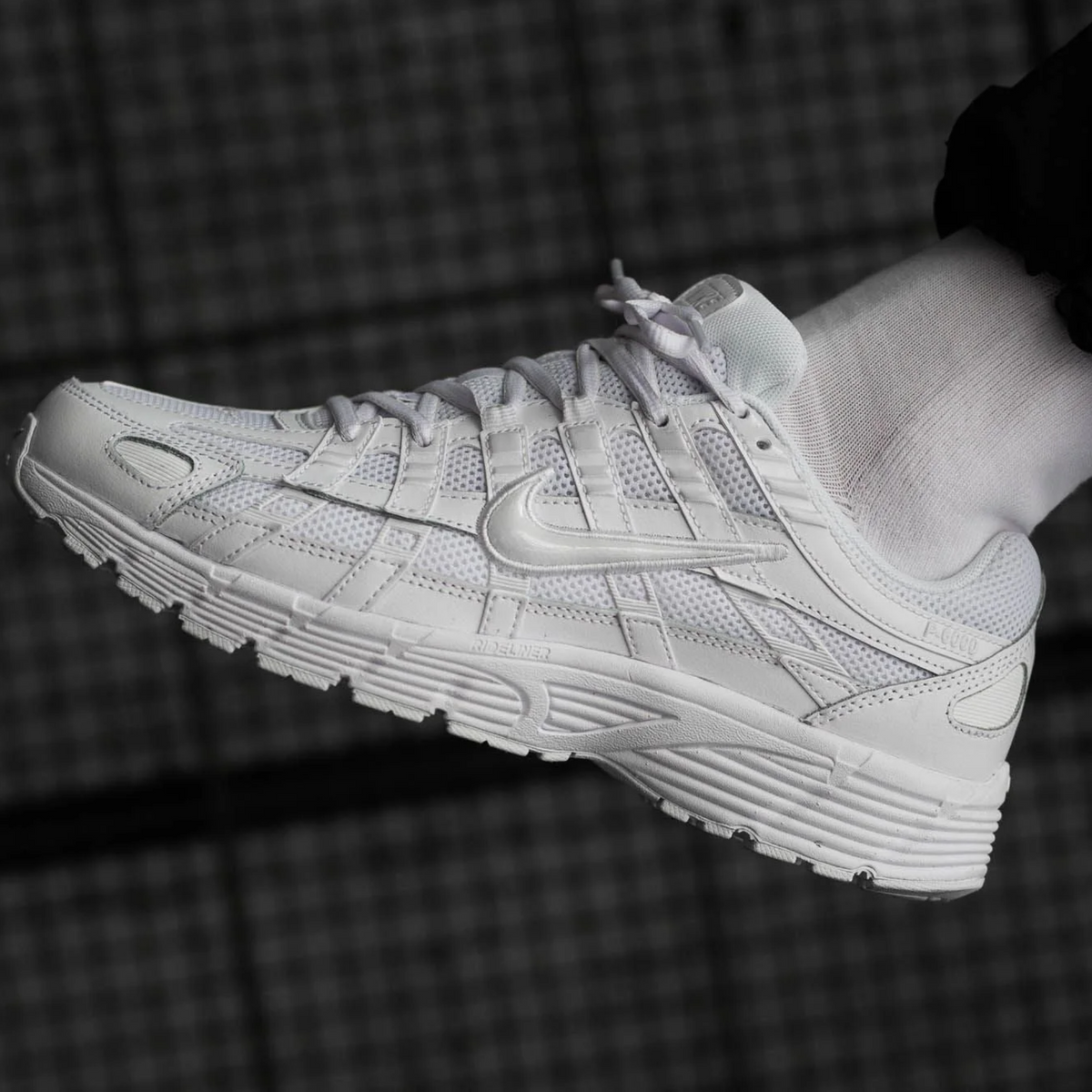 Nike P-6000 Triple White