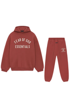 Fear Of God Essentials FW24 Crimson Full Set