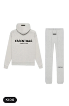 Fear of God Essentials Light Oatmeal Kids Set