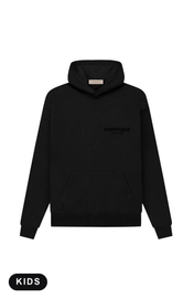 Fear of God Essentials Limo Black Kids Hoodie