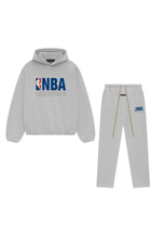Fear of God Essentials NBA Black Grey Full set