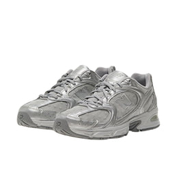 530 Silver Metallic Raincloud Polka Dots - U530HFZ