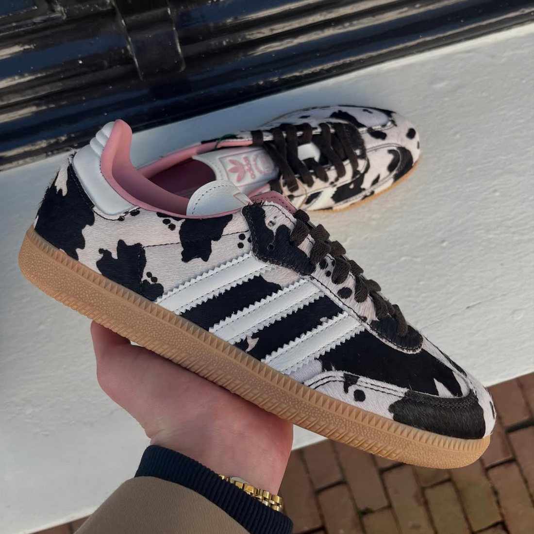 Adidas Samba OG Cow Print - JR1256