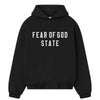 Fear of God Essentials 90's Fit Fleece Hoodie Jet Black