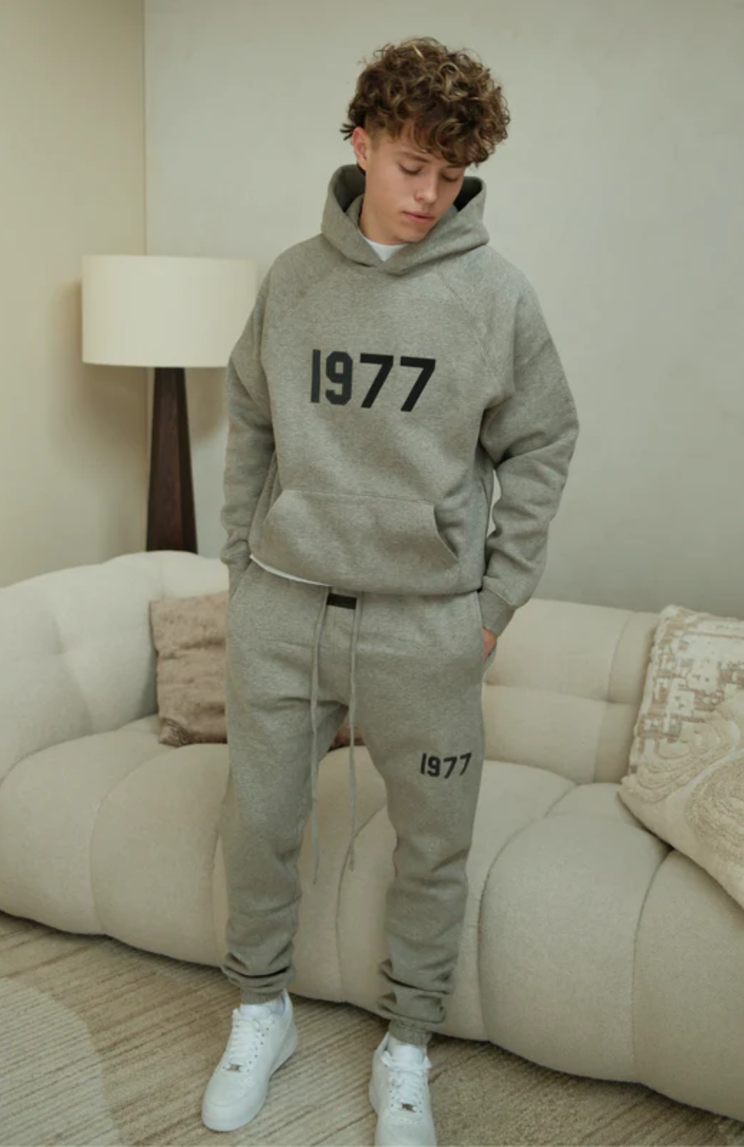Fear of God ESSENTIALS 1977 Dark Oatmeal Full Set