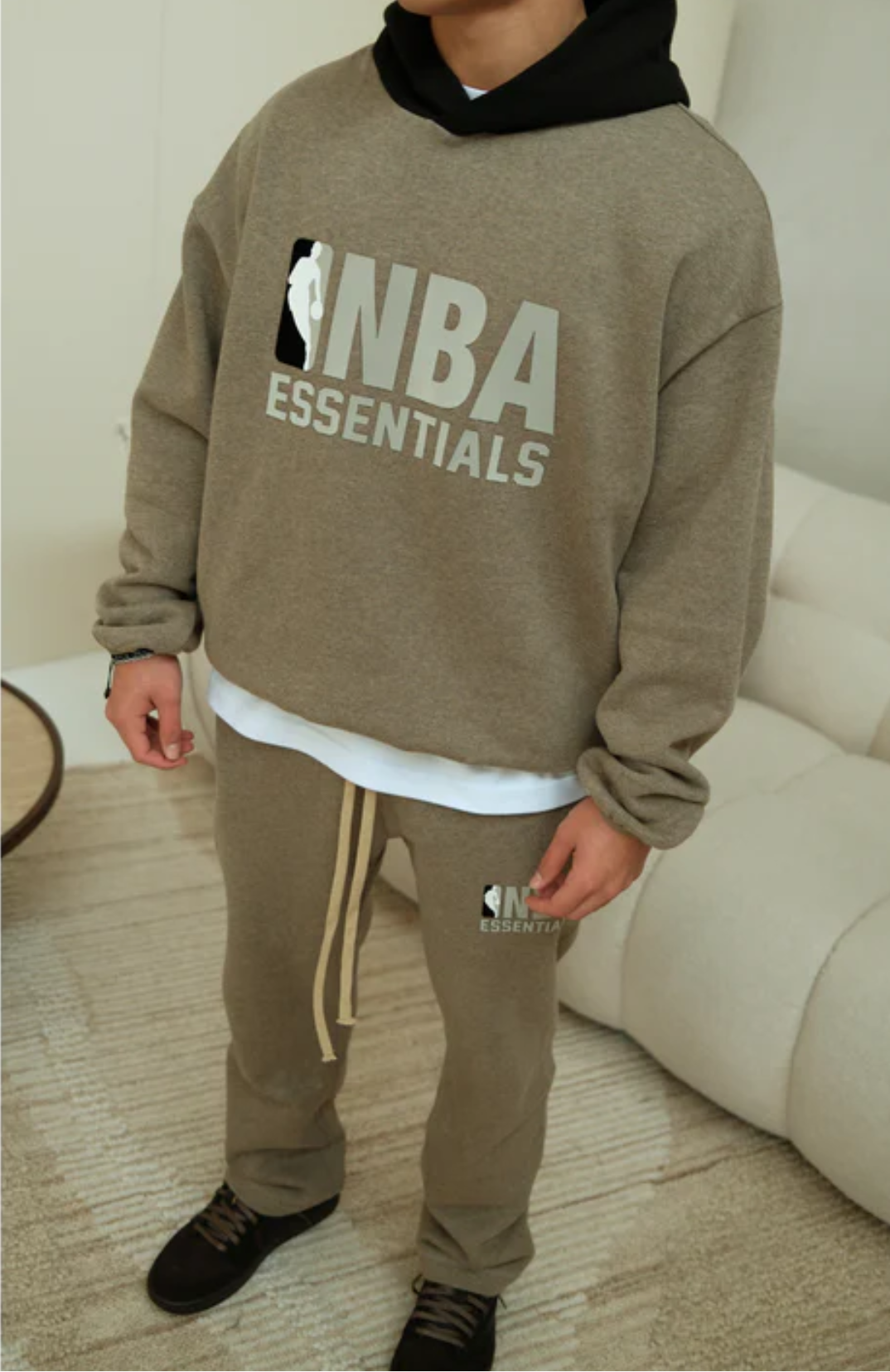 Fear of God Essentials NBA Warm Heather Full Set