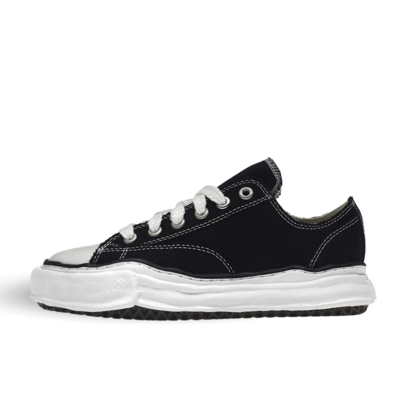 Maison Mihara Yasuhiro Peterson OG Sole Canvas Low Black