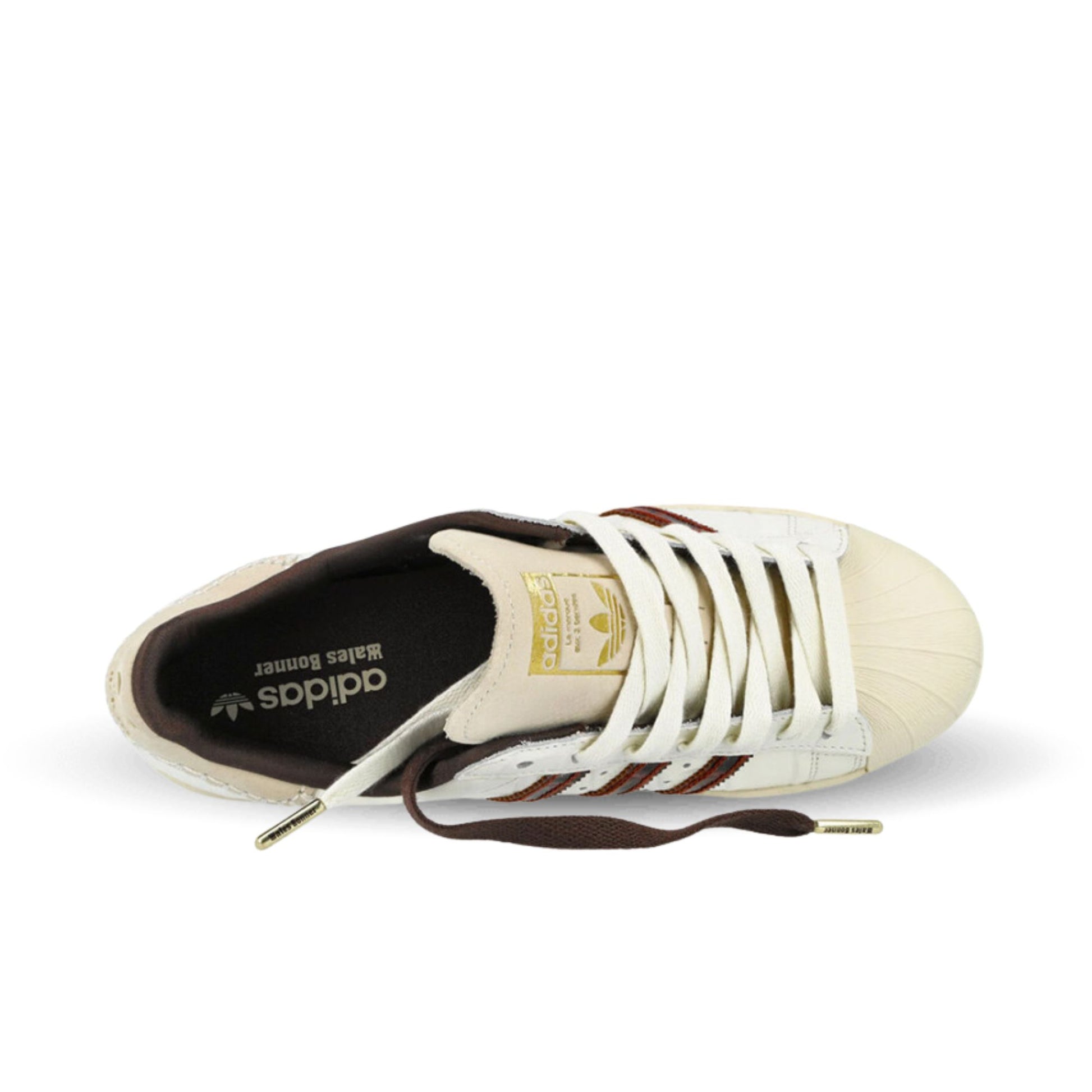 Adidas Superstar Wales Bonner White Brown Croc - KH8797