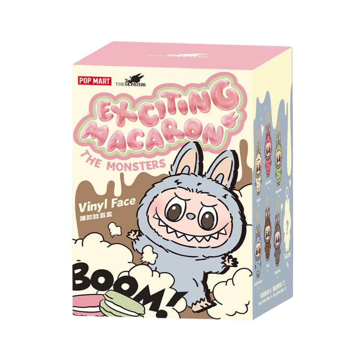 Pop Mart Labubu The Monsters - Tasty Macarons Vinyl Face Blind Box