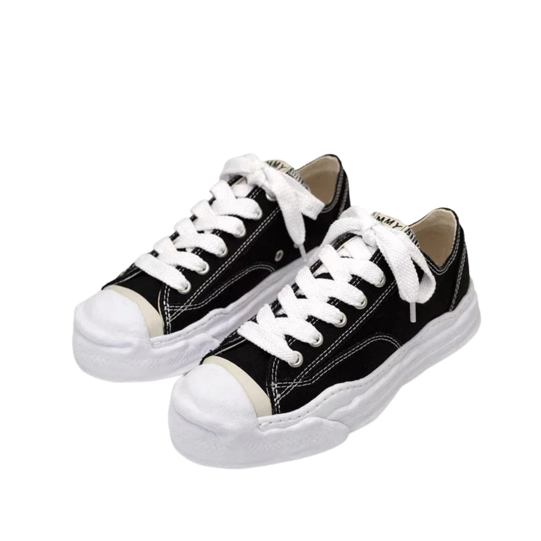 Maison Mihara Yasuhiro Hank OG Sole Canvas Low Black