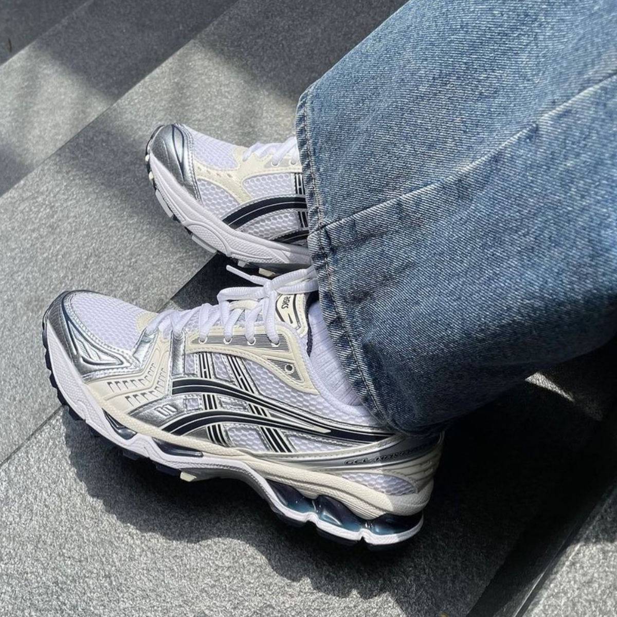 ASICS Gel-Kayano 14 White Midnight (Women's)