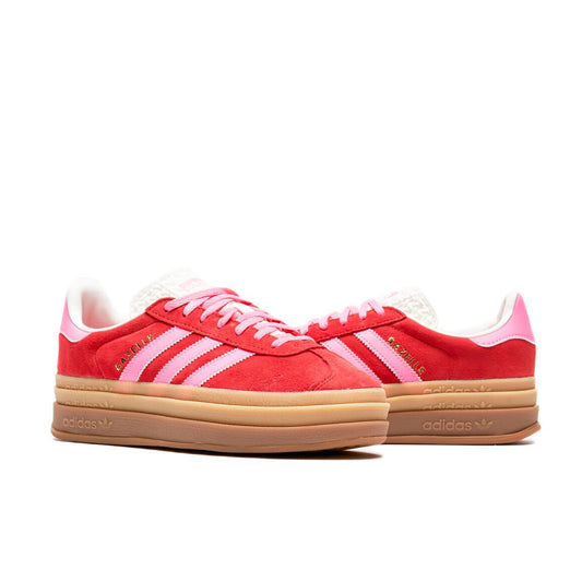 Adidas Gazelle Bold Collegiate Red / Lucid Pink