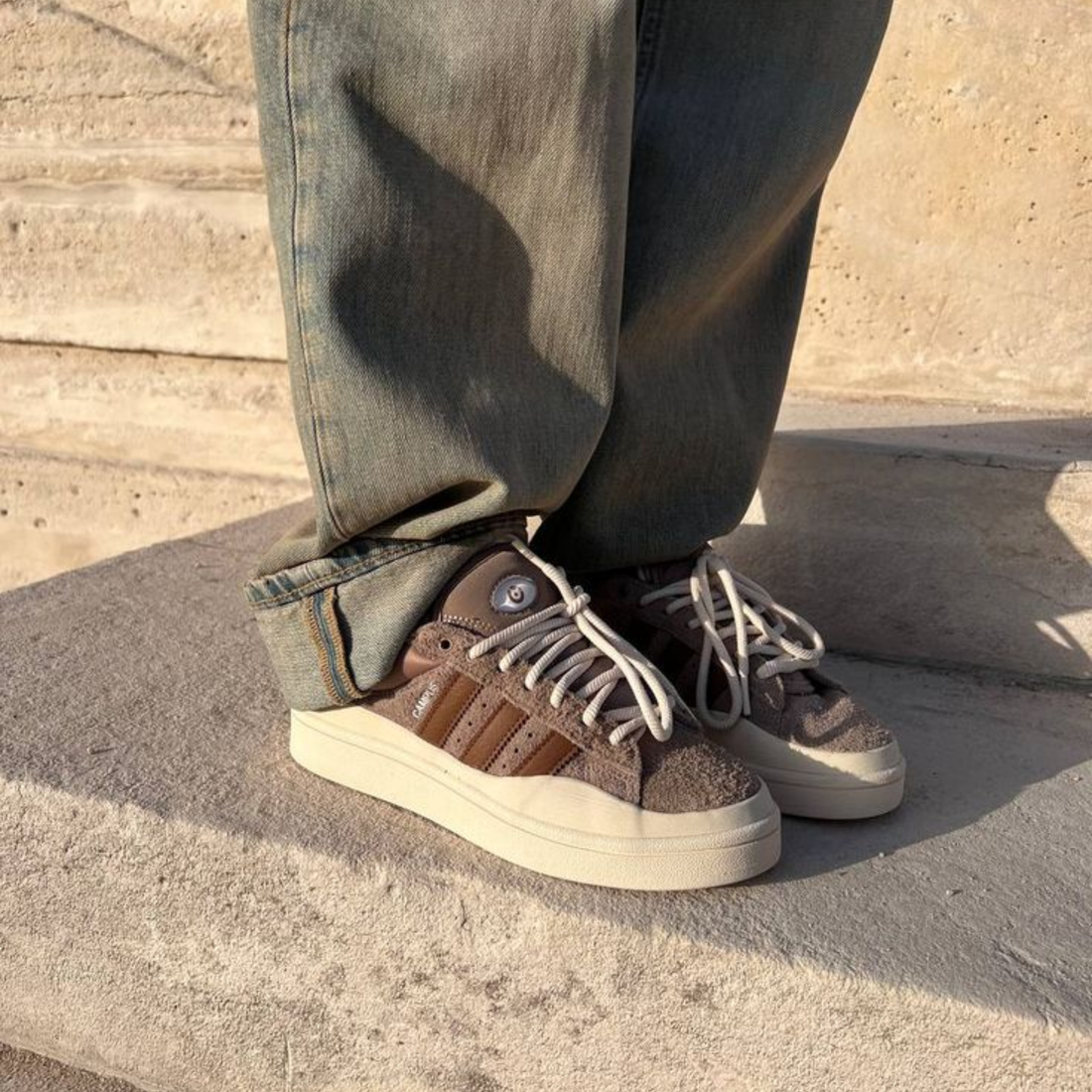 Adidas x Bad Bunny Campus Chalky Brown