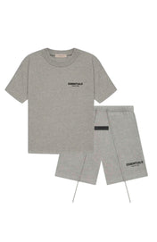 Fear of God Essentials Dark Oatmeal Summer Set Kids