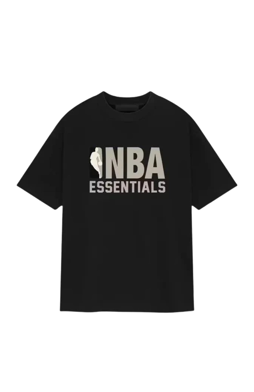Fear of God Essentials NBA Black Grey Summer Set two-piece set in black
