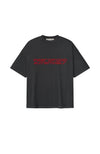 Iron Grey + Red T-shirt — Front