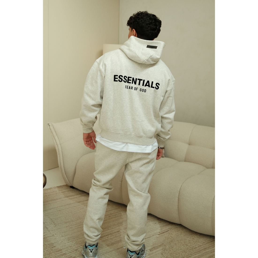 Fear of God ESSENTIALS Light Oatmeal Full Set