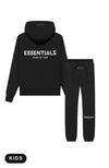 Fear of God Essentials Limo Black Kids Set