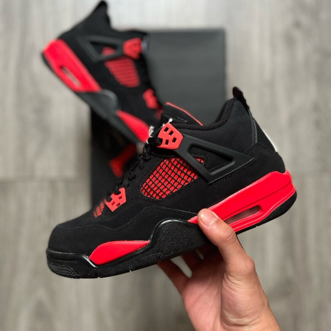 Jordan 4 Red Thunder (GS)