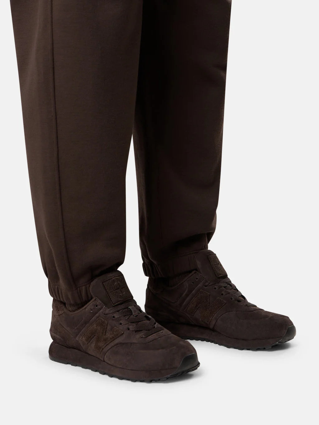 574 Legacy Stone Island Ghost Dark Brown - U574BSI1
