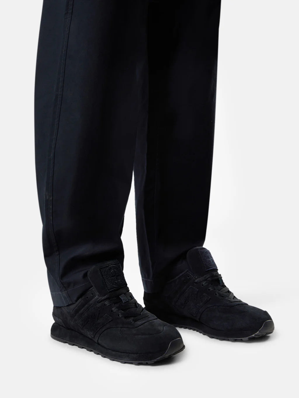 574 Legacy Stone Island Ghost Navy Blue - U574BTN1