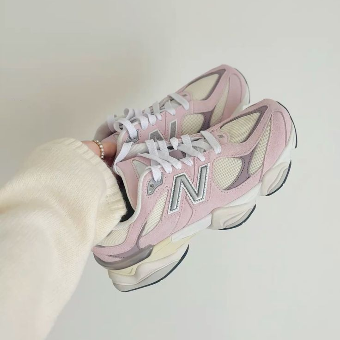 New Balance 9060 Rose Sugar Angora