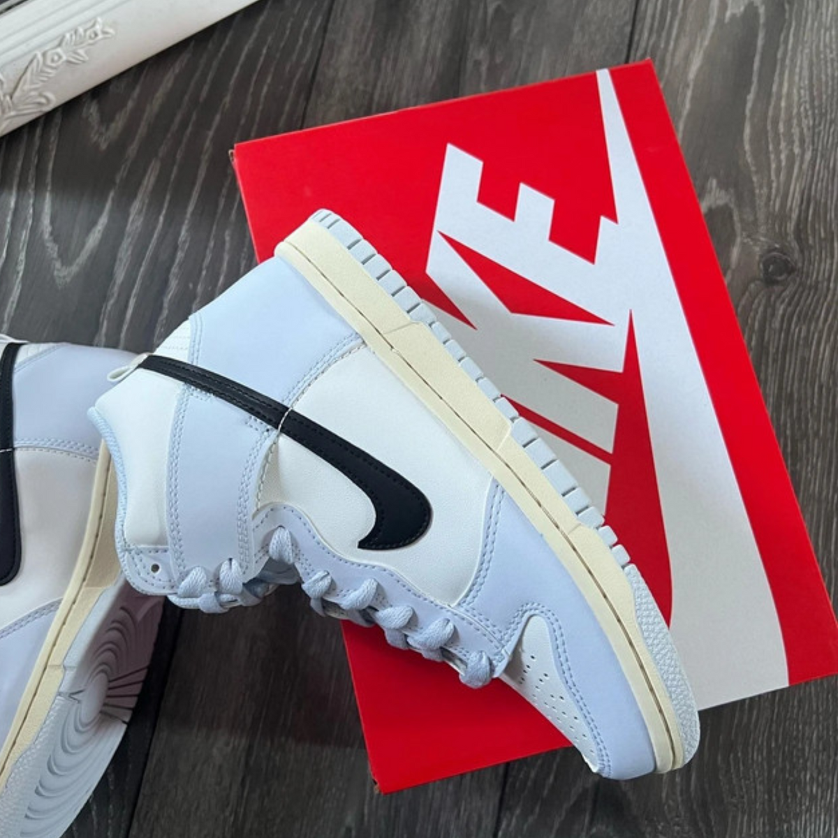 Nike Dunk High Aluminum (GS)