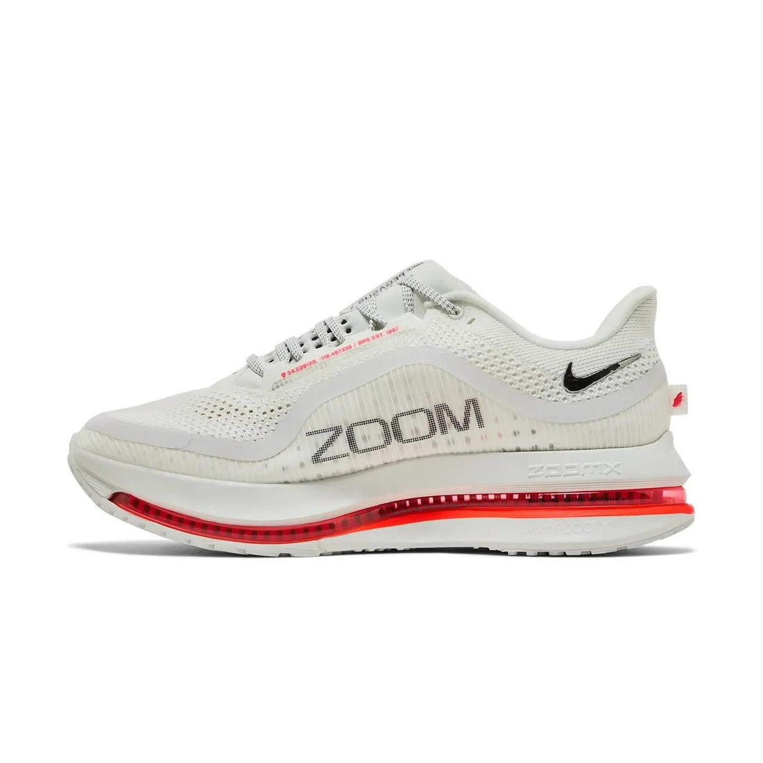Nike Air Zoom Pegasus Premium Summit White Bright Crimson (HQ2592-101) - zijaanzicht rechts