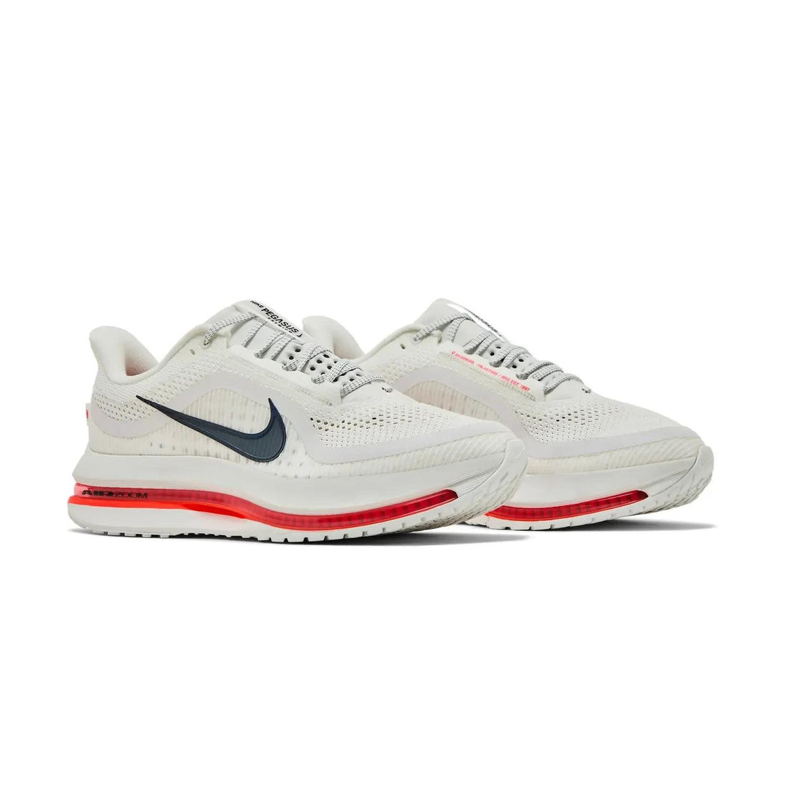 Nike Air Zoom Pegasus Premium Summit White Bright Crimson (HQ2592-101) - zijaanzicht rechts