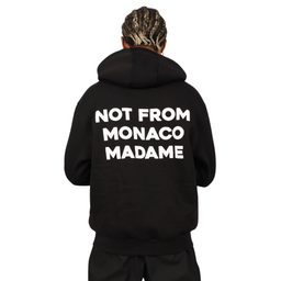 Not From Monaco Hoodie - Black