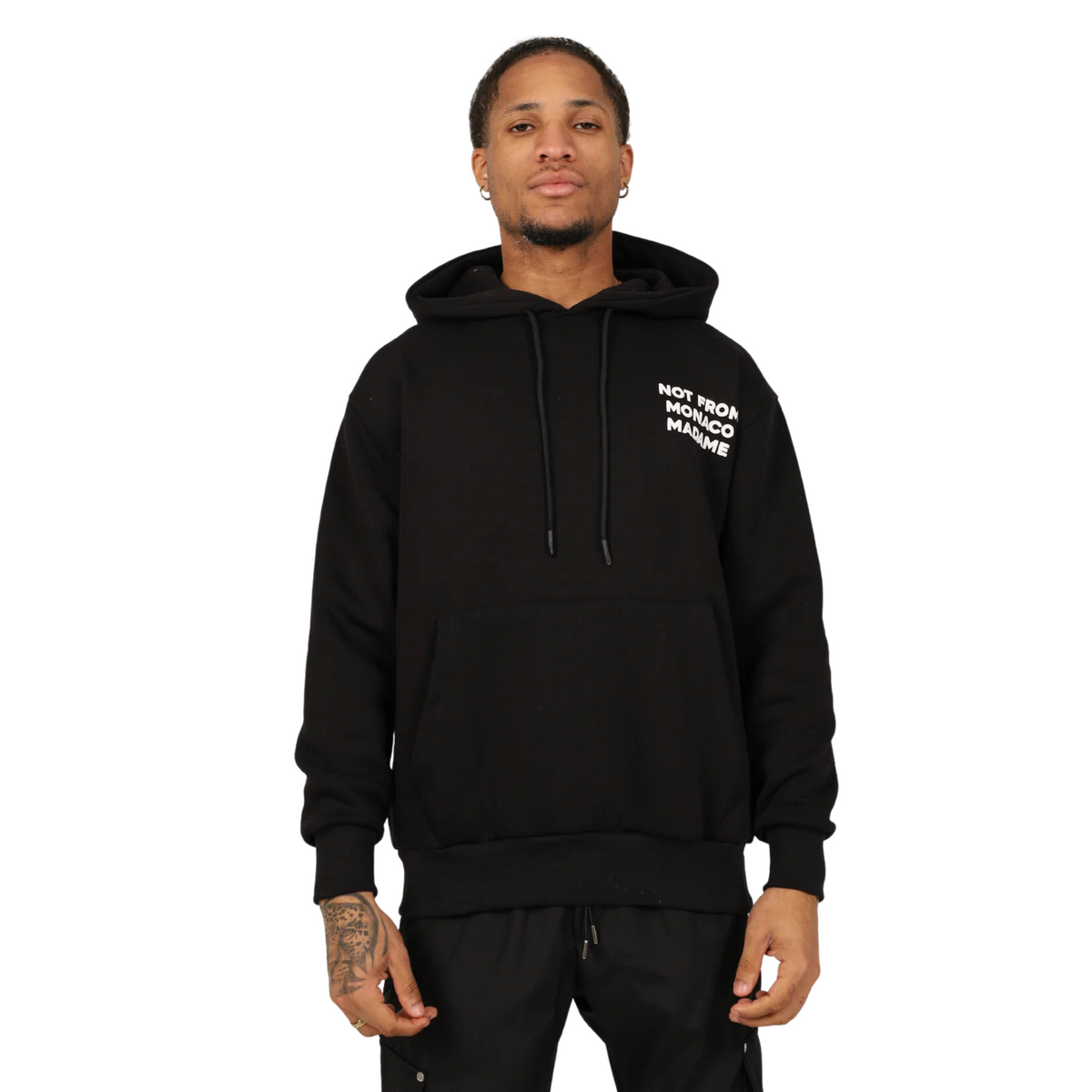 Not From Monaco Hoodie - Black