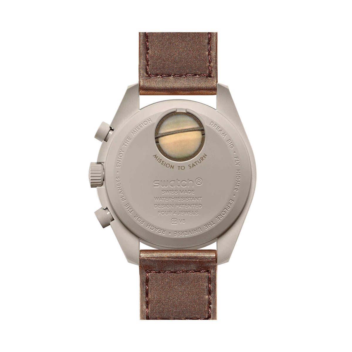 Swatch x Omega Bioceramic Moonswatch Mission to Saturn