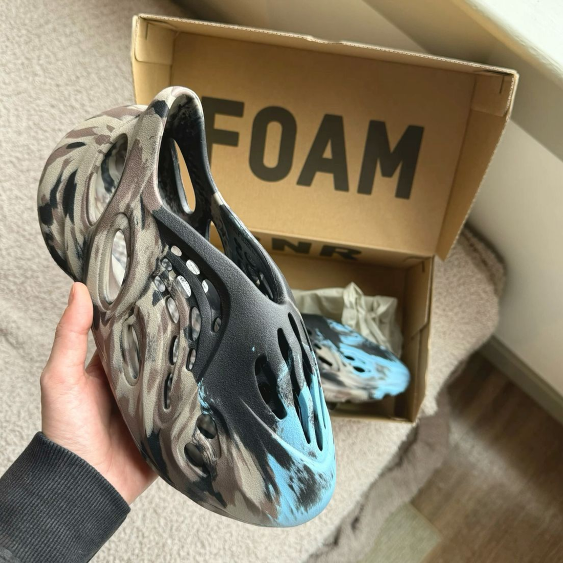 Yeezy Foam Runner MX Brown Blue