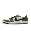 Air Jordan 1 Retro Low OG sneaker in medium olive