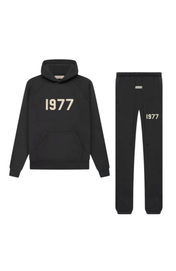 Fear of God ESSENTIALS 1977 Iron Black Full Set