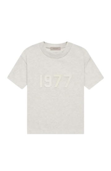 Fear of God Essentials 1977 Light Oatmeal Summer Set two-piece set in light oatmeal