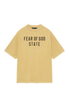 Fear of God Essentials Amber t-shirt in amber front view