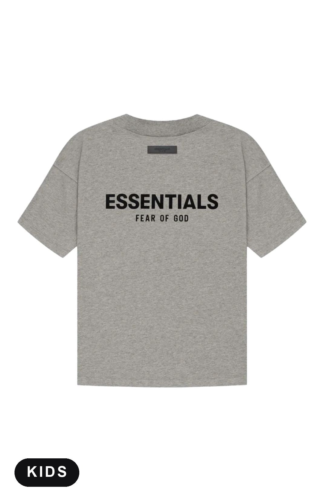Dark Oatmeal T-shirt Kids - Back