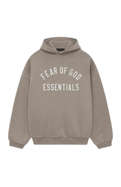 Fear of God Essentials FW24 Fleece Heather Grey Hoodie