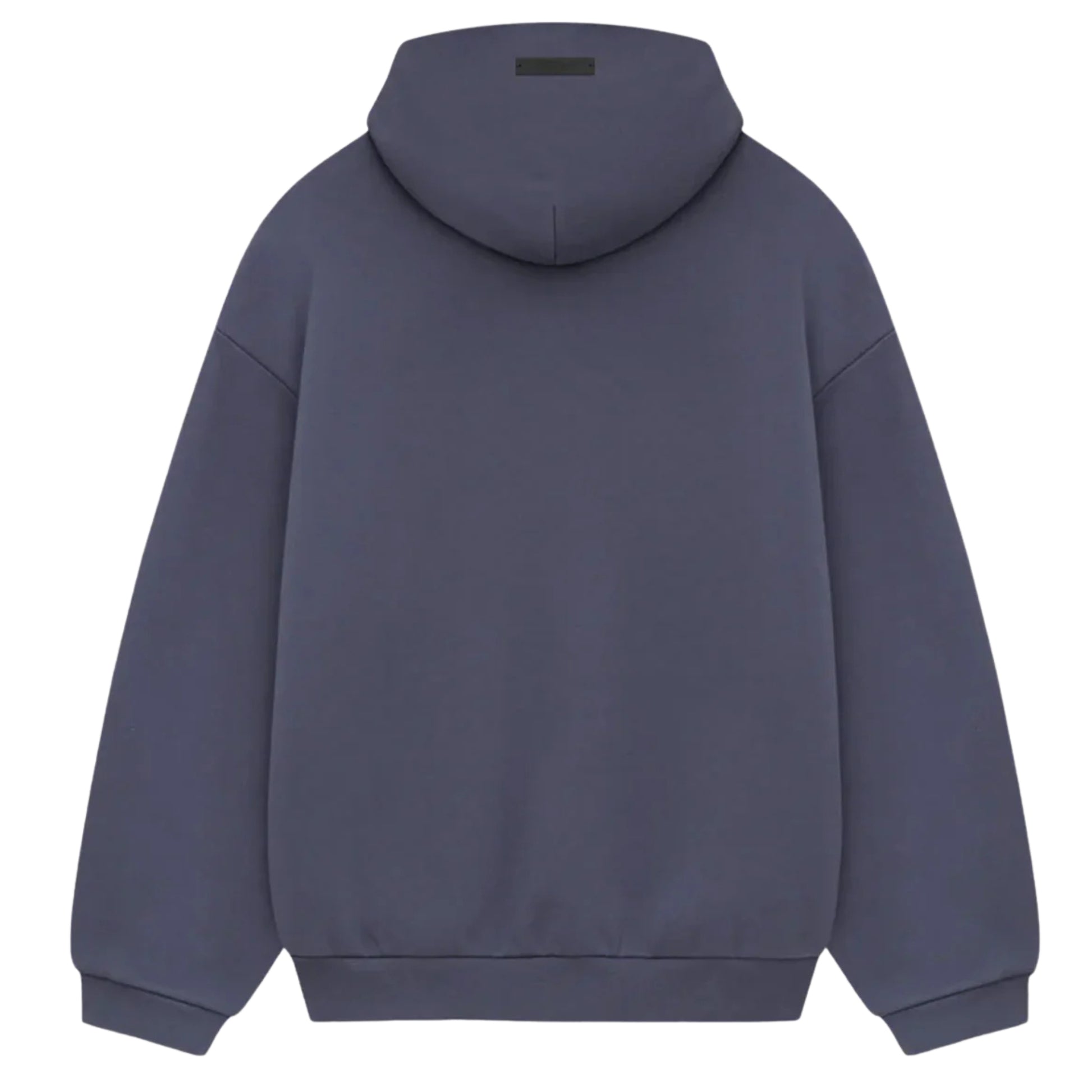 Fear of God Essentials FW24 hoodie in marine back view
