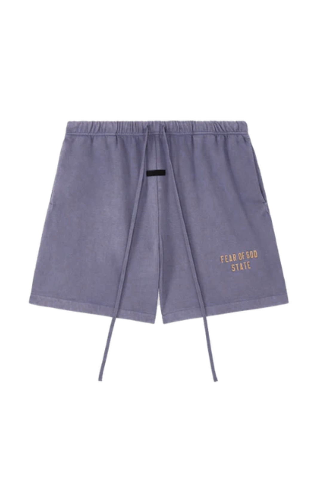 Fear of God Essentials Lavender Summer Set — shorts front