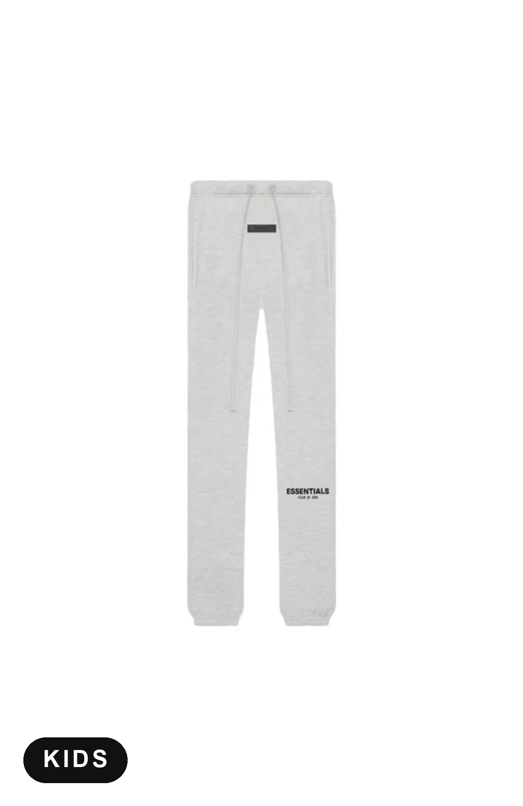 Fear of God Essentials Light Oatmeal Kids Broek