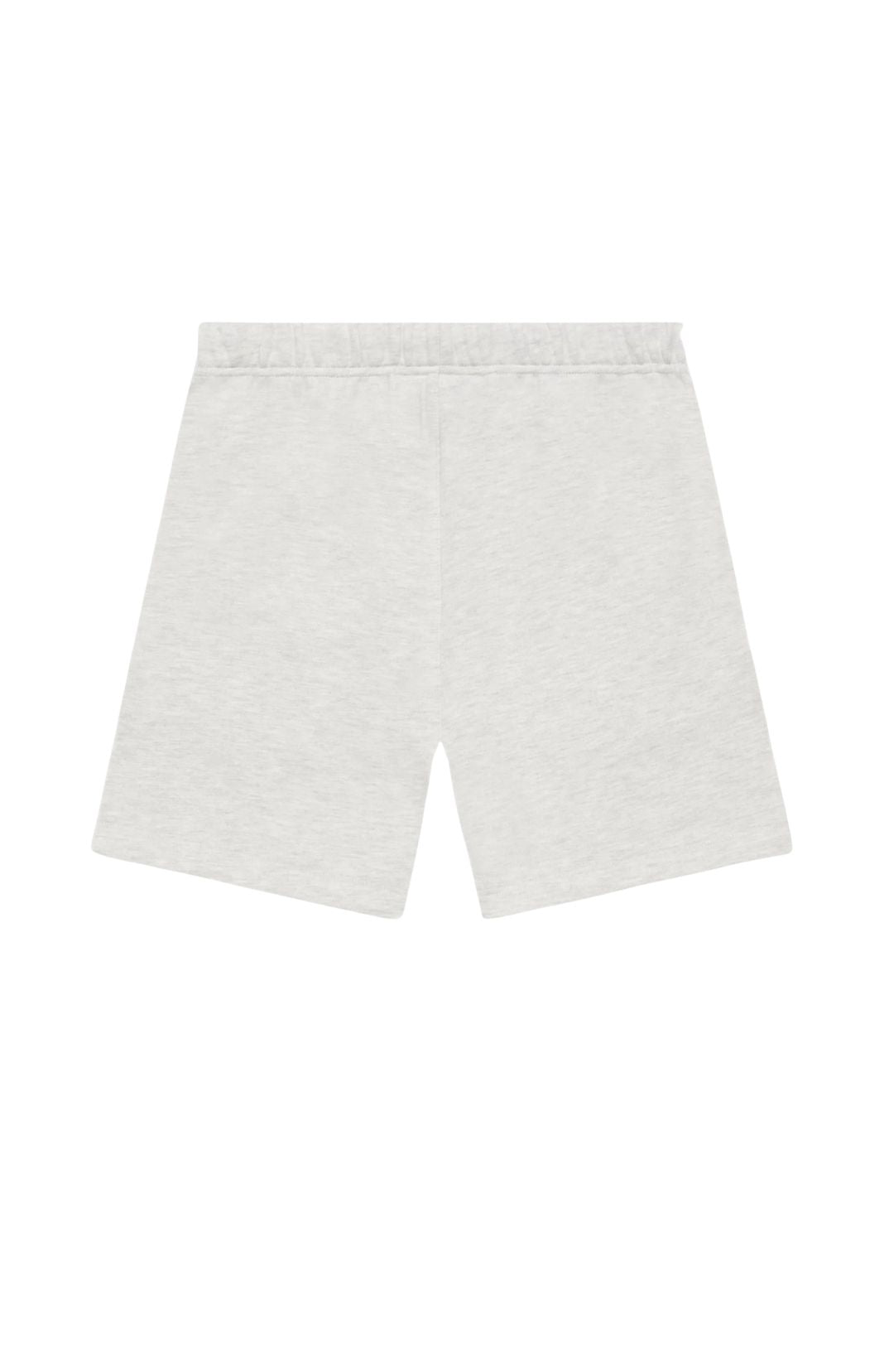 Fear of God Essentials Light Oatmeal Summer shorts in light oatmeal front view