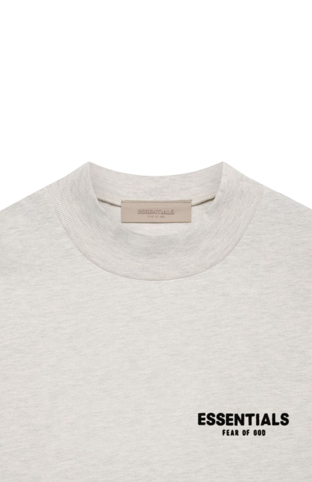 Fear of God Essentials Light Oatmeal Summer Set Kids - close-up