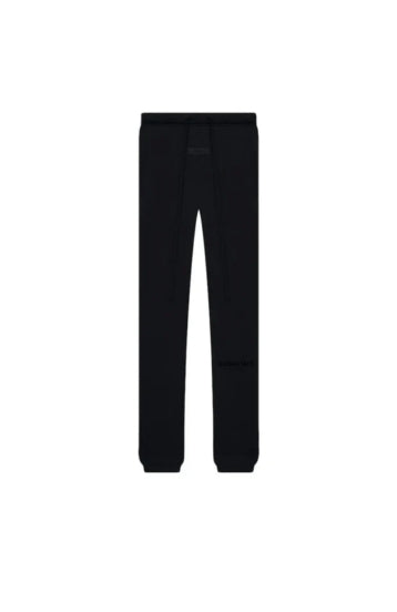Fear of God Essentials Limo Black Full Set sweatpants in limo black front view