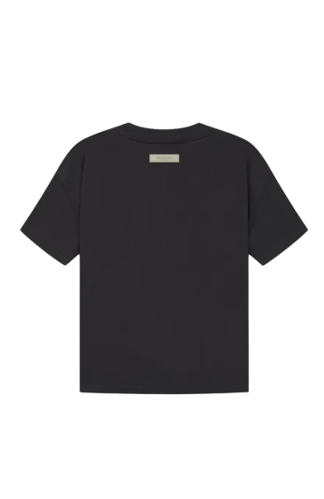 Fear of God Essentials Limo Black Full Set t-shirt in limo black back view