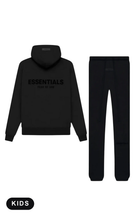 Fear of God Essentials Limo Black Kids Set