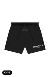 Fear of God Essentials Limo Black Korte Broek Kids